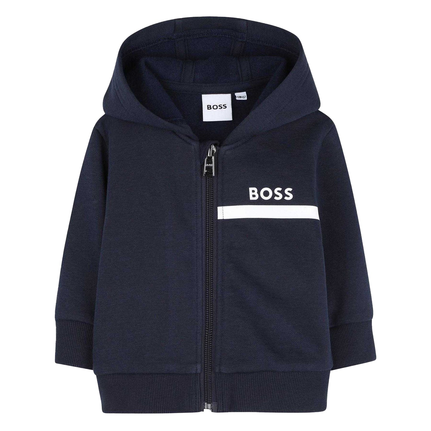 Navy - Side - Boss Baby Fleece Tracksuit Set