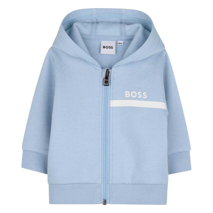 Blue - Side - Boss Baby Fleece Tracksuit Set