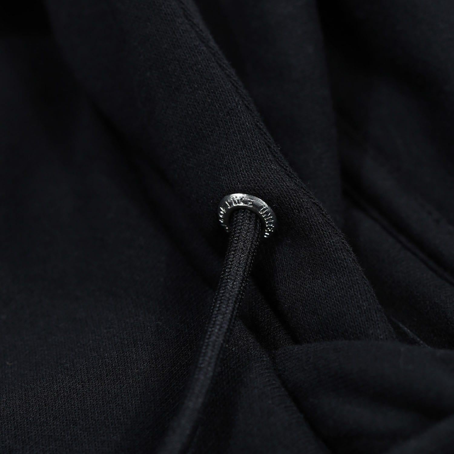 Black - Side - Luke 1977 Mens Texas Oversized Hoodie