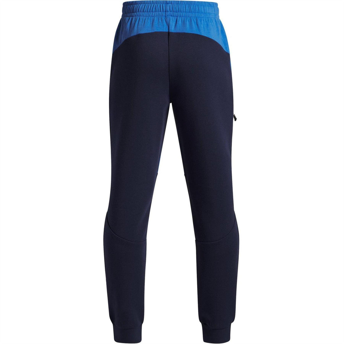 Blue - Back - Under Armour Boys Unstoppable Fleece Joggers