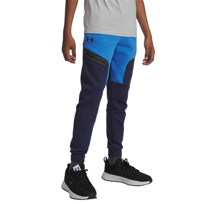 Blue - Lifestyle - Under Armour Boys Unstoppable Fleece Joggers