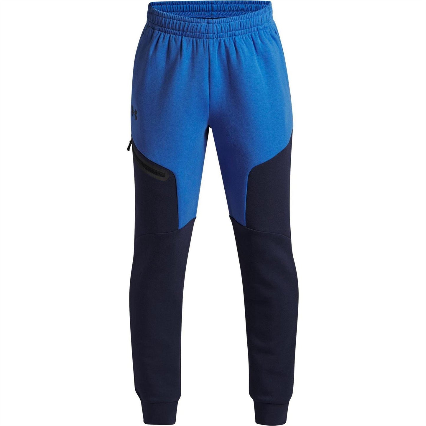Blue - Front - Under Armour Boys Unstoppable Fleece Joggers
