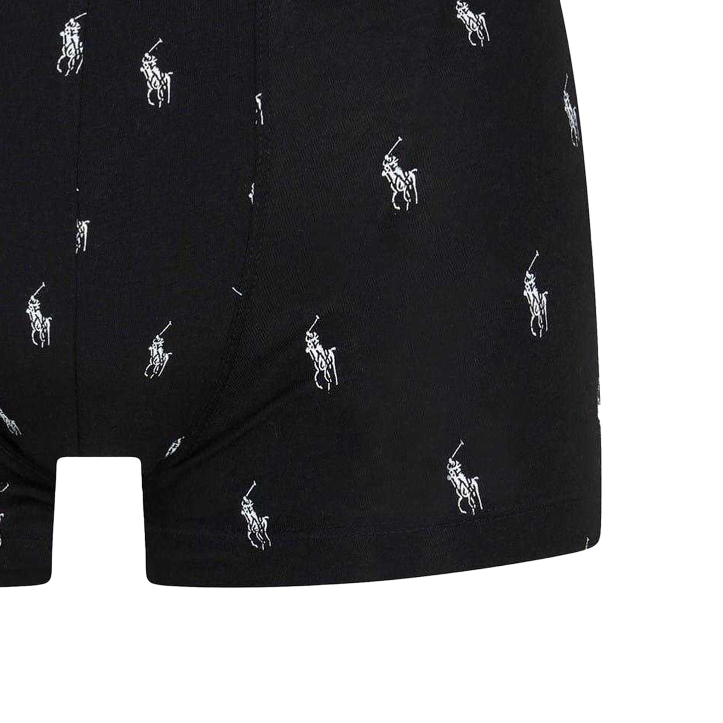 White-Grey-Black - Side - Ralph Lauren Mens Polo Polo Cotton Boxer Briefs (Pack of 3)
