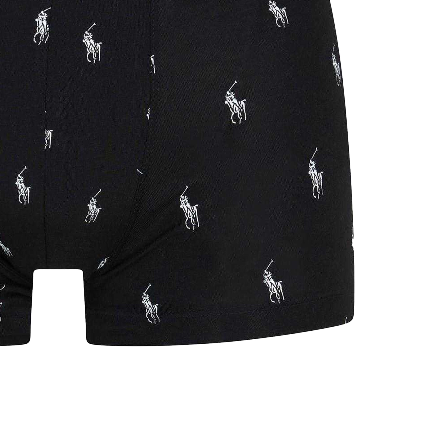 White-Grey-Black - Side - Ralph Lauren Mens Polo Polo Cotton Boxer Briefs (Pack of 3)