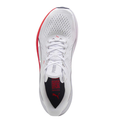White-Red - Side - Puma Mens Skyrocket Trainers