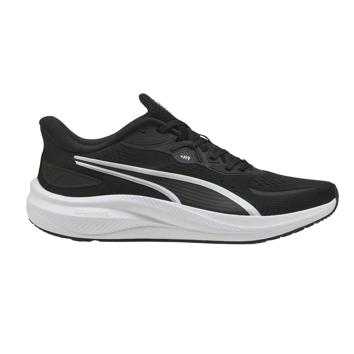 Black-White - Front - Puma Mens Skyrocket Trainers
