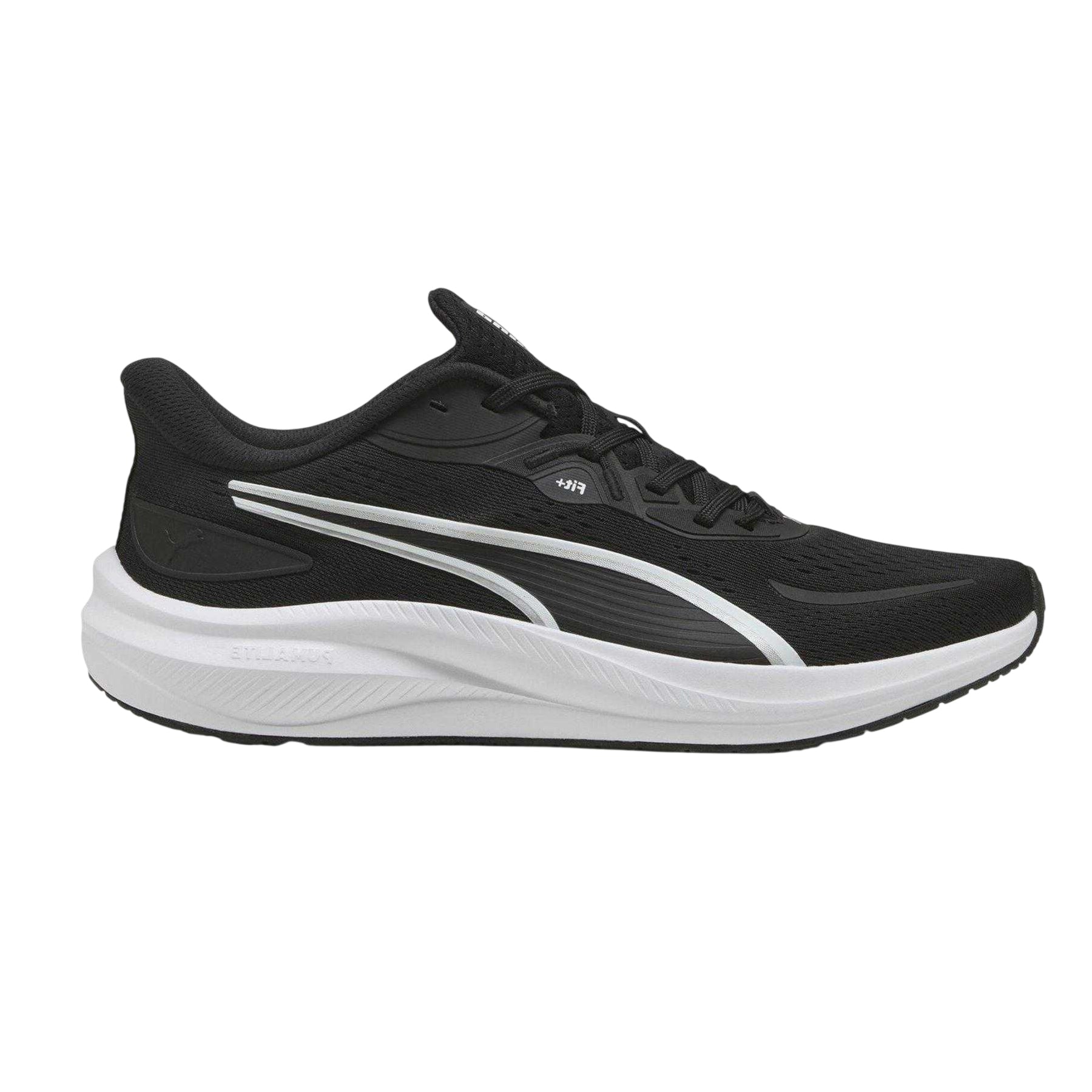 Black-White - Front - Puma Mens Skyrocket Trainers