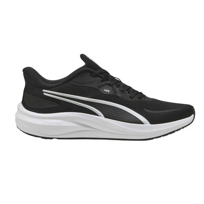 Black-White - Front - Puma Mens Skyrocket Trainers