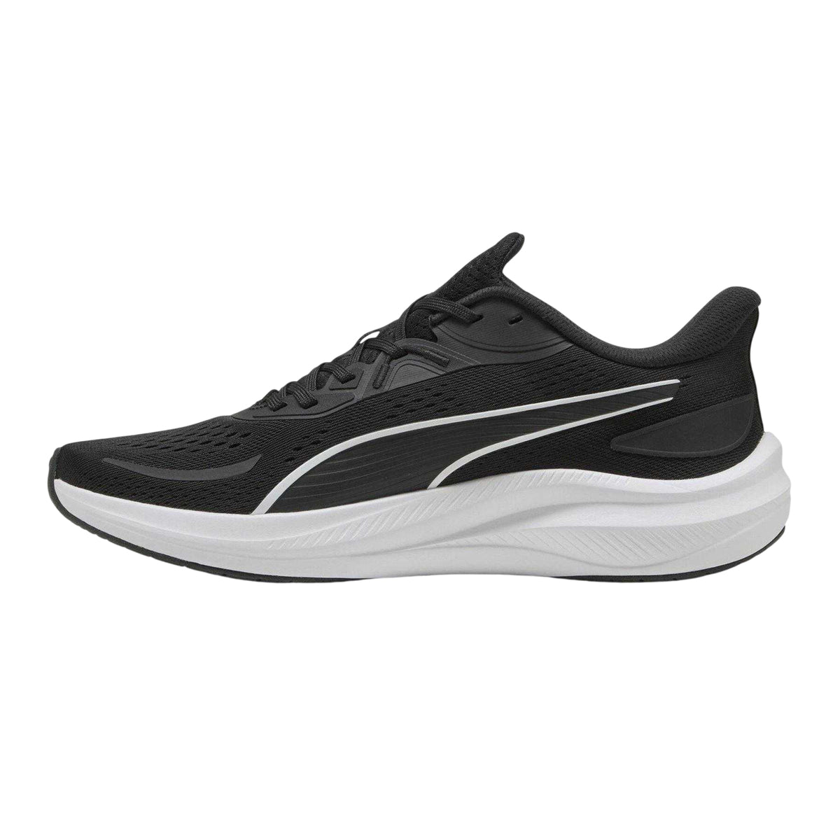 Black-White - Back - Puma Mens Skyrocket Trainers