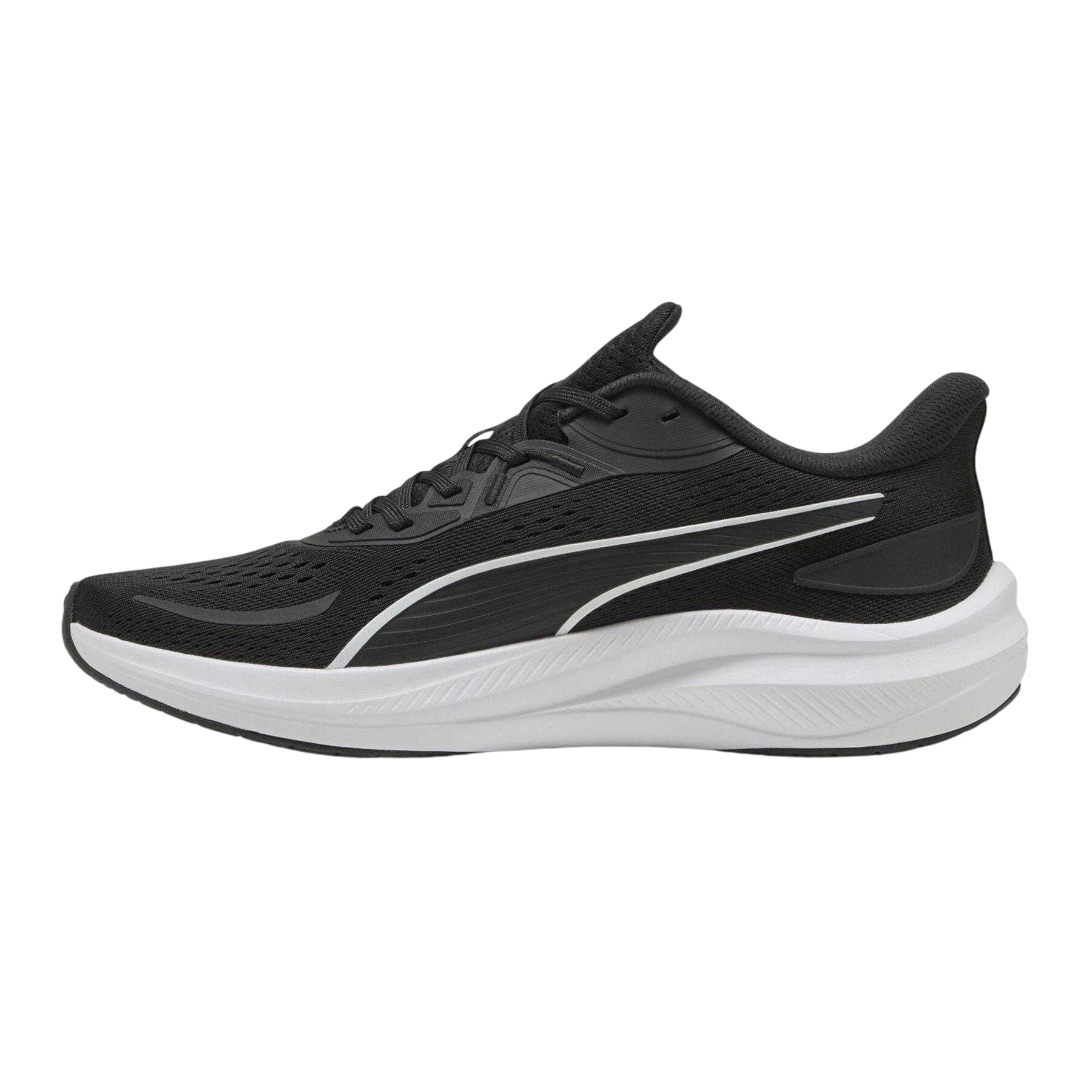 Black-White - Back - Puma Mens Skyrocket Trainers