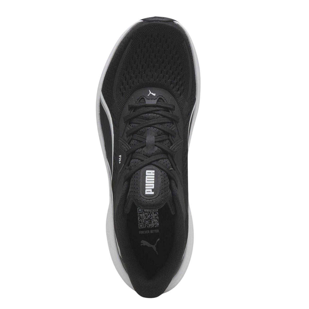 Black-White - Side - Puma Mens Skyrocket Trainers