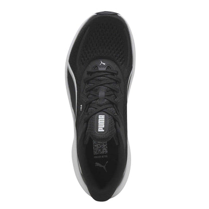 Black-White - Side - Puma Mens Skyrocket Trainers