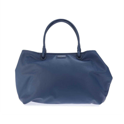 Indigo - Front - Emporio Armani EA7 Logo Shopper Bag