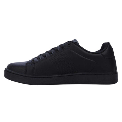 Black - Side - Sergio Tacchini Mens Gran Torino Flat Trainers