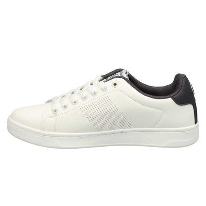 White-Navy - Back - Sergio Tacchini Mens Gran Torino Flat Trainers