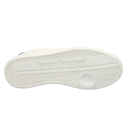 White-Navy - Lifestyle - Sergio Tacchini Mens Gran Torino Flat Trainers