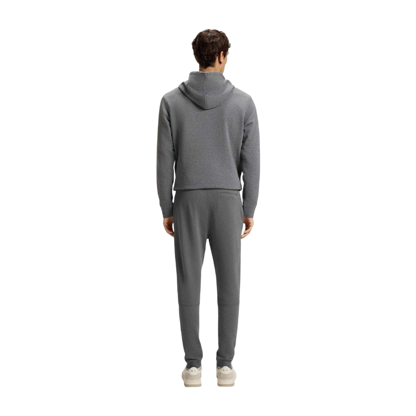 Grey - Back - Boss Mens Sestart Jogging Bottoms