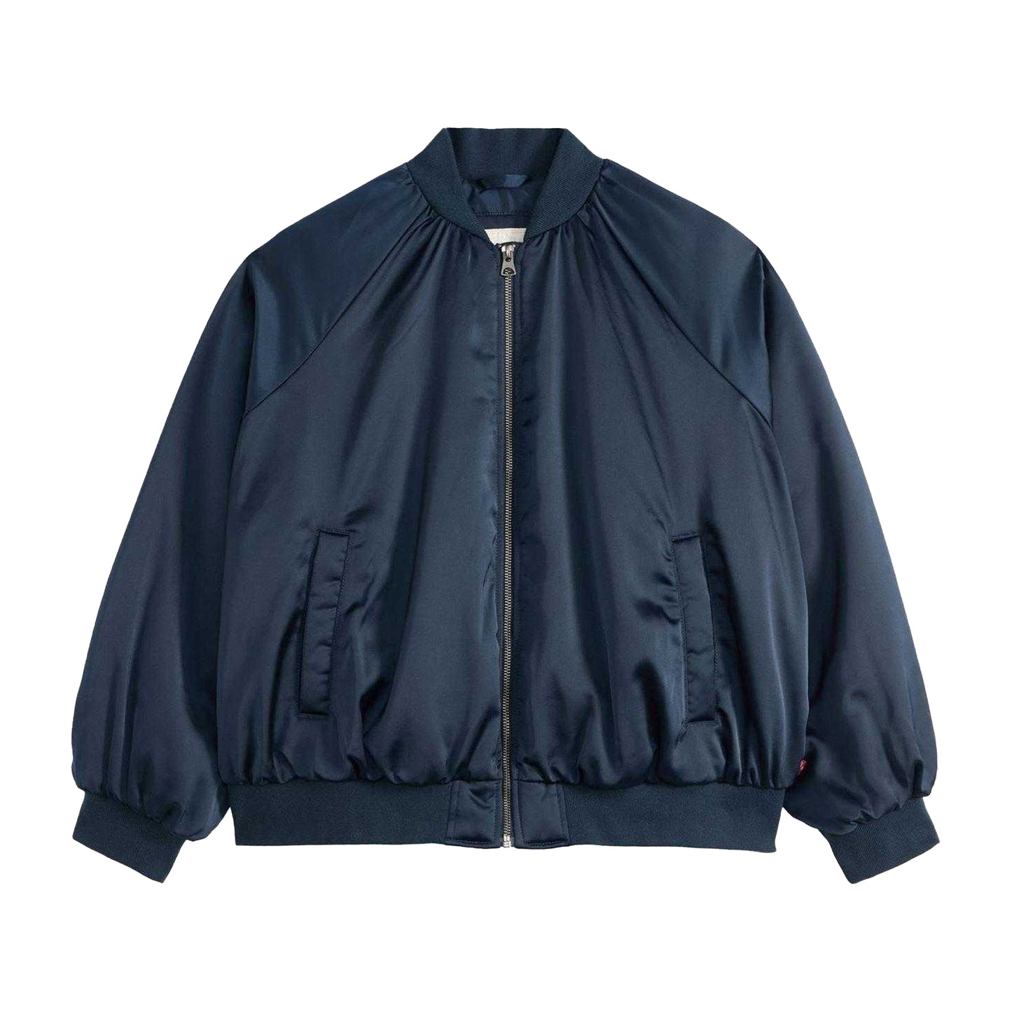 Navy - Front - Levis Womens-Ladies Ruth Full Zip Bomber Jacket