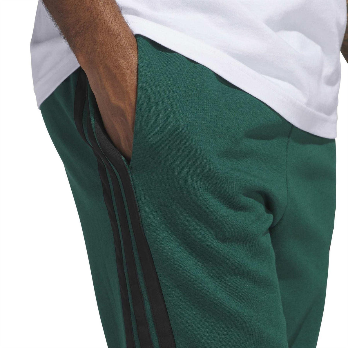 Collegiate Green - Lifestyle - Adidas Mens 3S Relaxed Fit Joggers