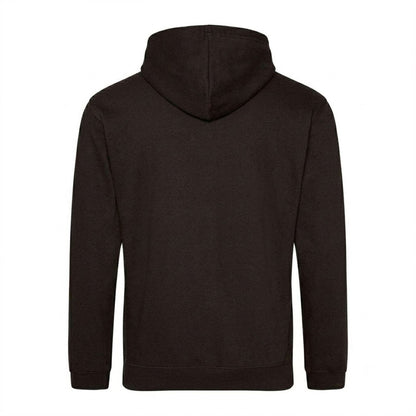 Black - Back - Lilo & Stitch Mens Love Heart Hoodie