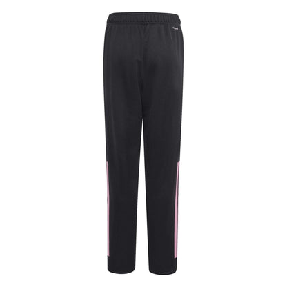 Black-Pink - Back - Adidas Childrens-Kids Sereno Tracksuit Bottoms