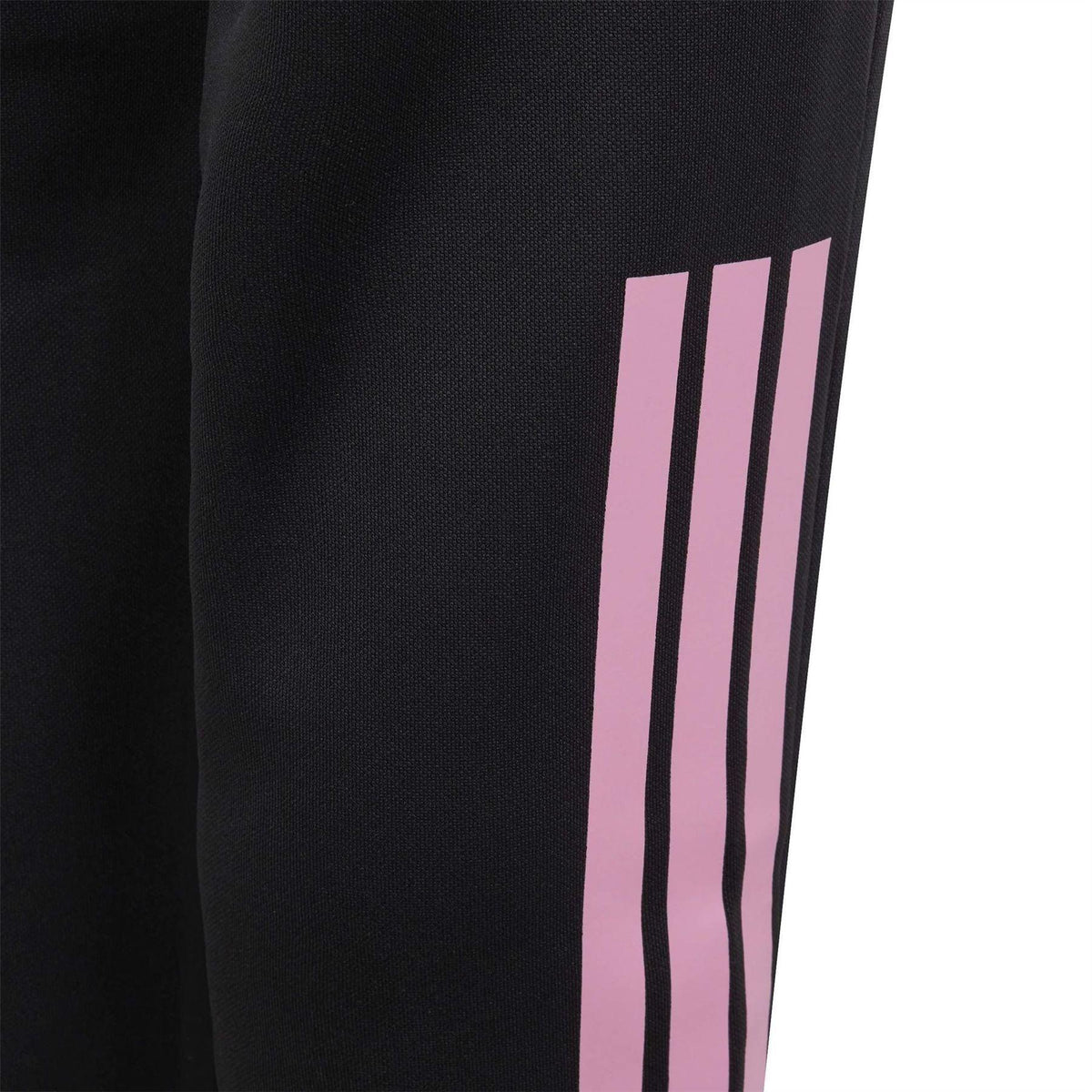 Black-Pink - Pack Shot - Adidas Childrens-Kids Sereno Tracksuit Bottoms
