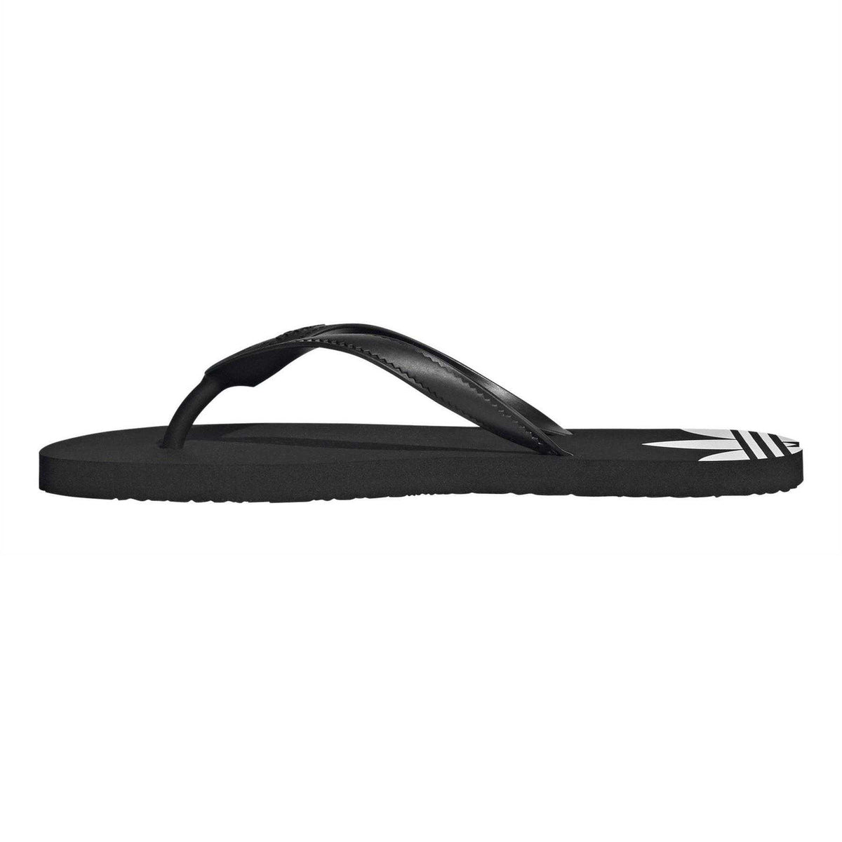 Core Black - Side - Adidas Womens-Ladies Adi Sun Thong Strap Flip Flops