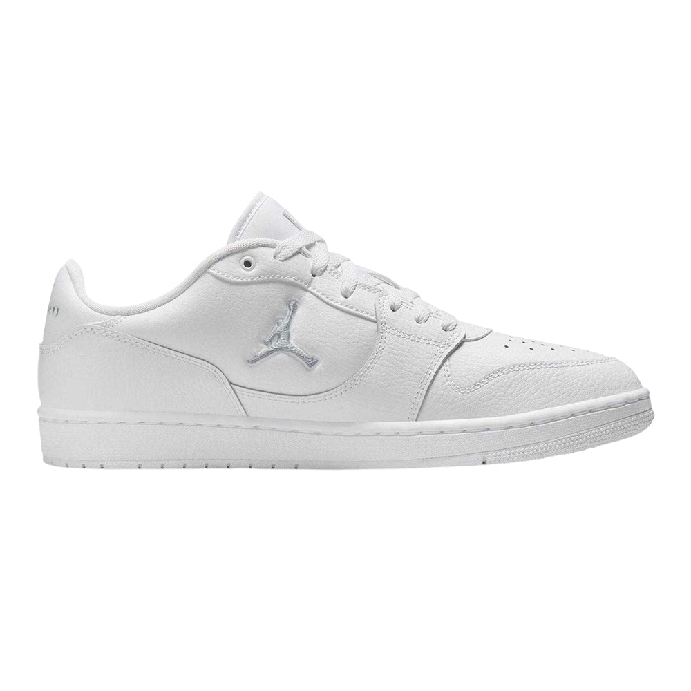 White - Back - Nike Mens Air Jordan Court Connect Leather Trainers