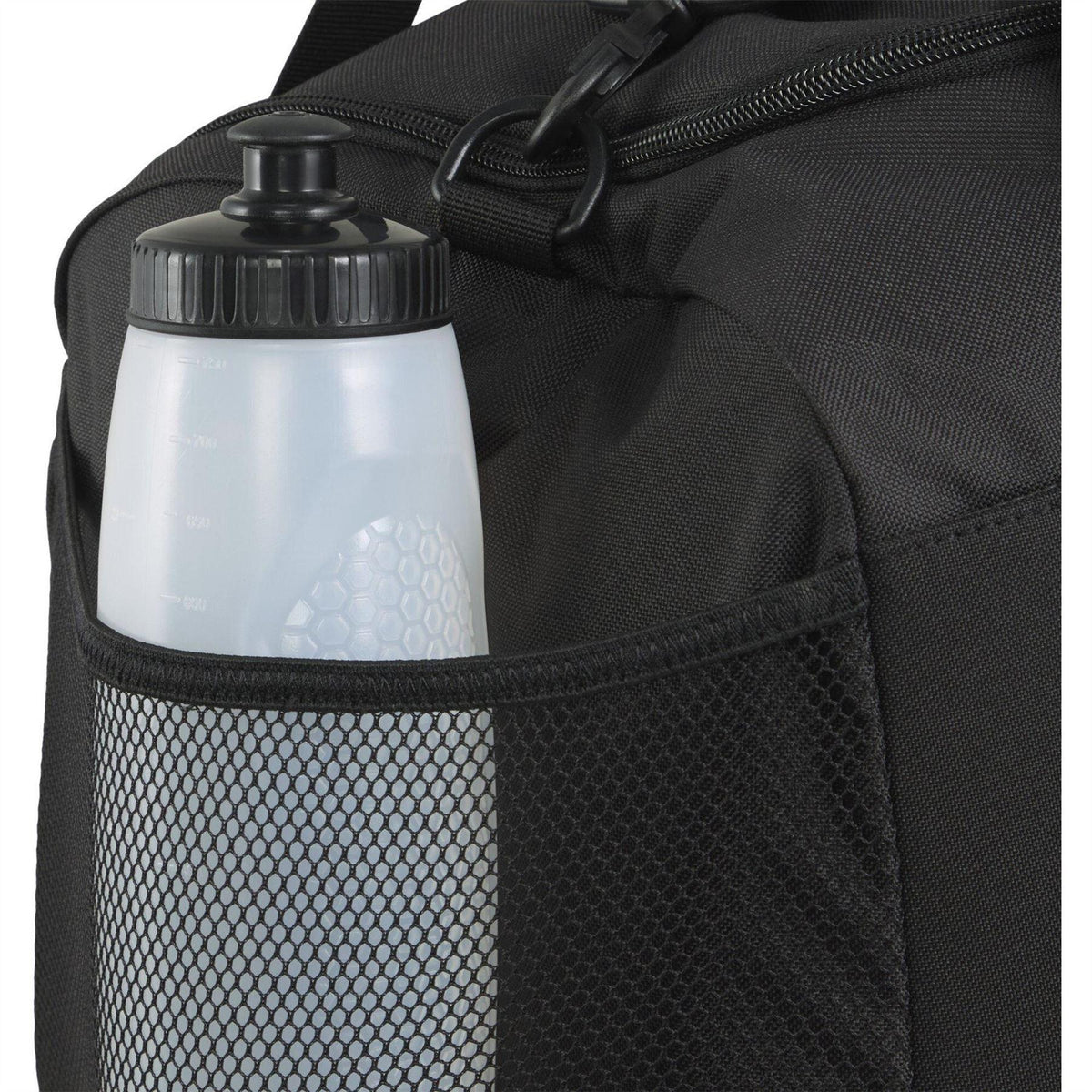 Black - Lifestyle - Puma Logo Polyester 58L Holdall