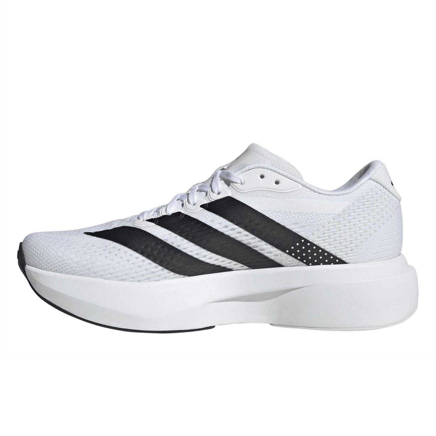 White-Black - Side - Adidas Mens Duramo EVO Running Trainers