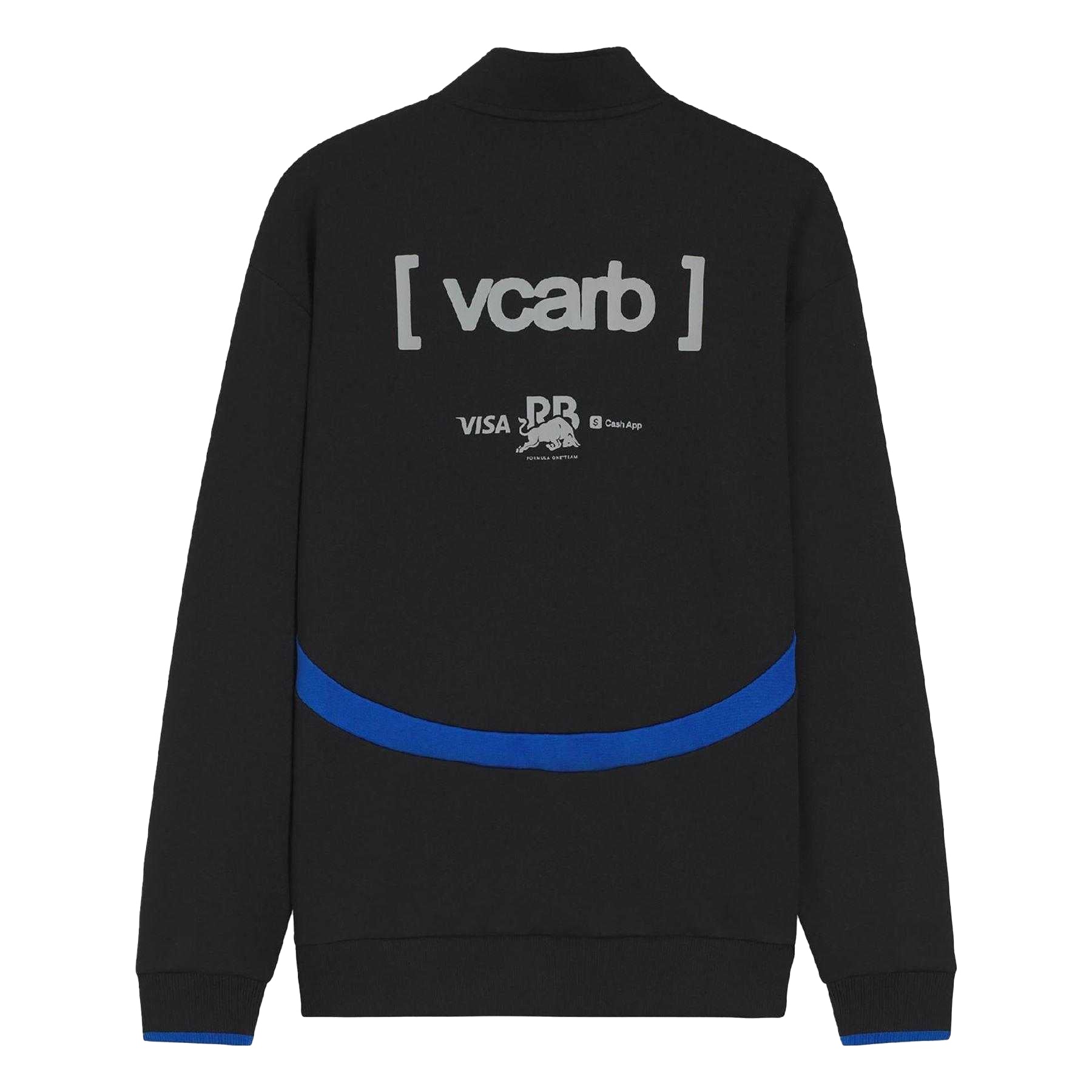 Black - Back - Hugo Mens Vcarb Track Jacket
