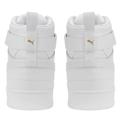 Puma White - Back - Puma Unisex Adult RBD Game High Top Trainers