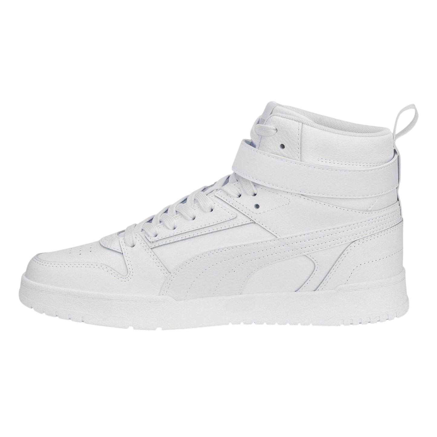 Puma White - Side - Puma Unisex Adult RBD Game High Top Trainers