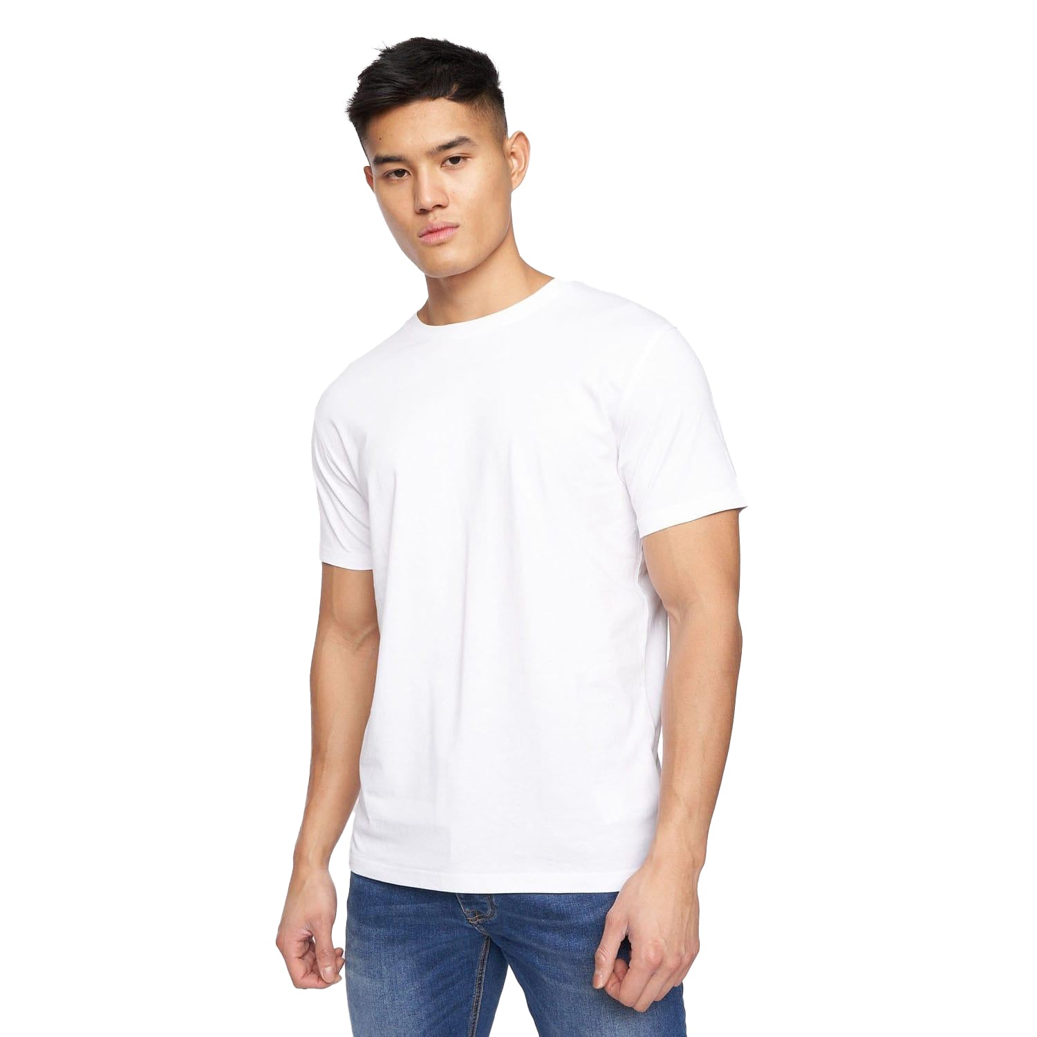 Multicoloured - Close up - Crosshatch Mens Rapmoore T-Shirt (Pack of 7)