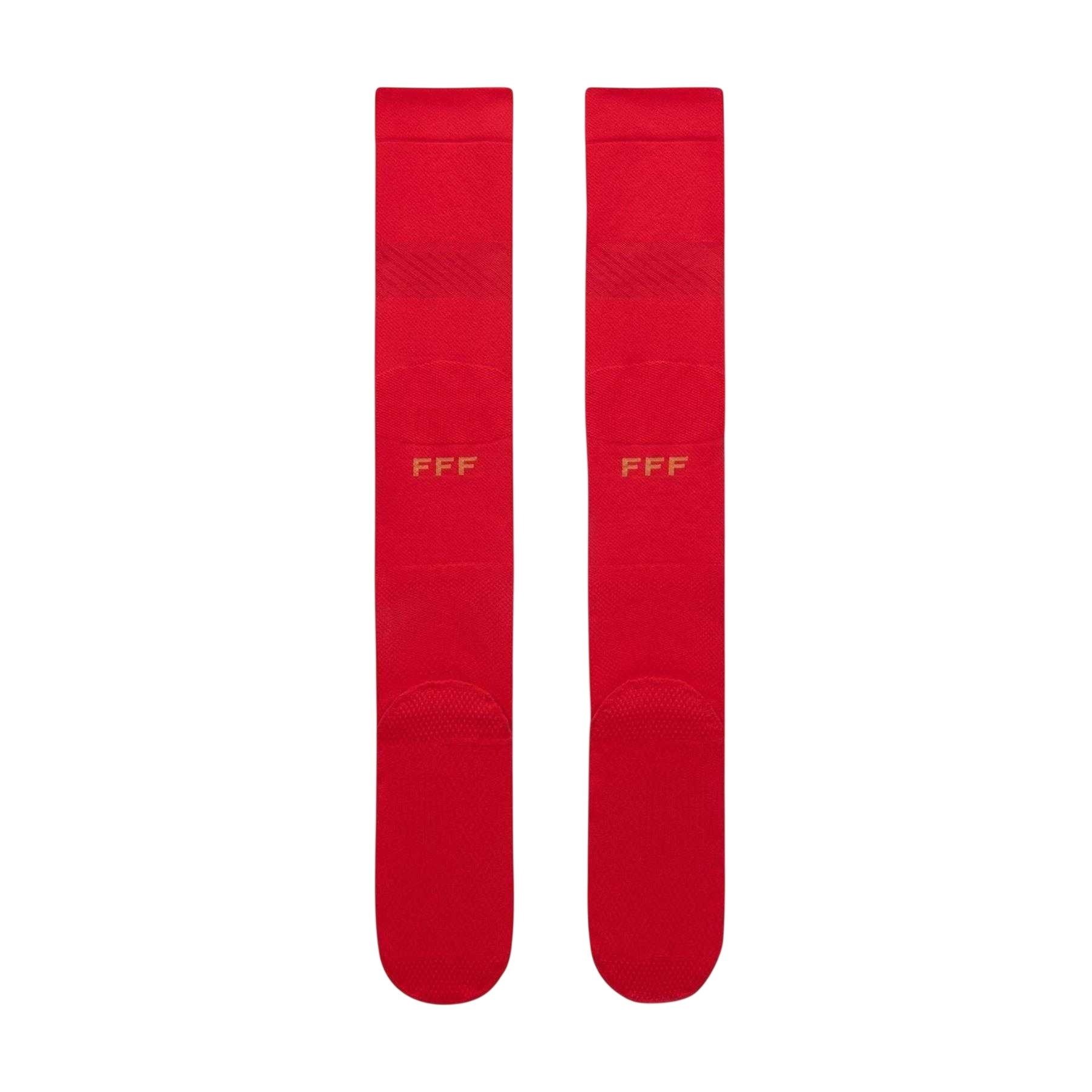 Red-Copper - Back - Nike Unisex Adult France FFR Knee-High Football Socks