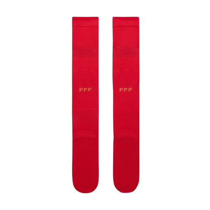 Red-Copper - Back - Nike Unisex Adult France FFR Knee-High Football Socks
