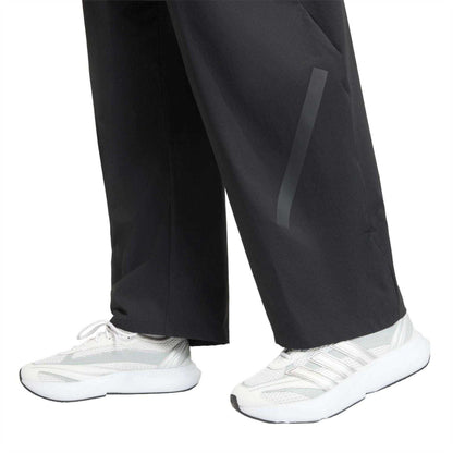 Black - Side - Adidas Womens-Ladies Z.N.E. Trousers