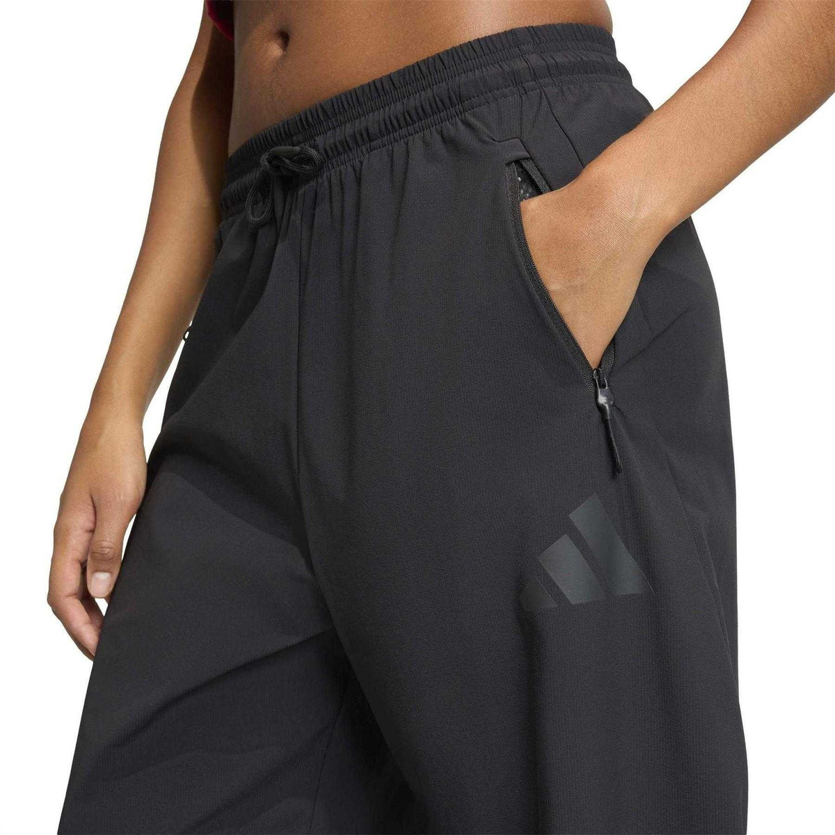 Black - Lifestyle - Adidas Womens-Ladies Z.N.E. Trousers