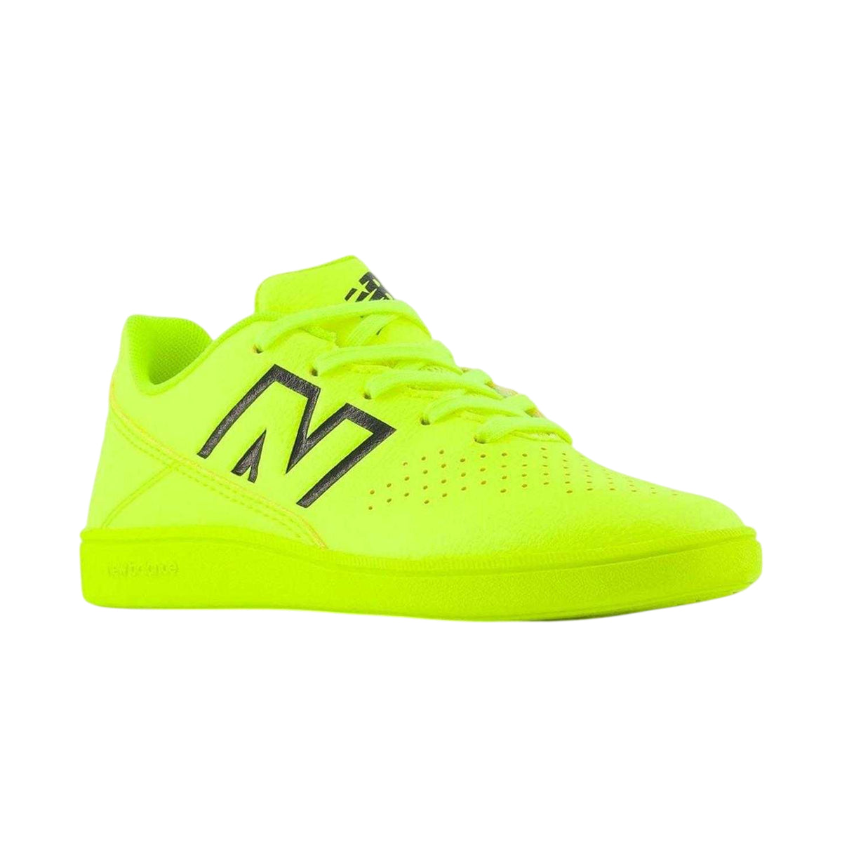 Lime - Lifestyle - New Balance Childrens-Kids Command V6 Flat Indoor Football Shoes
