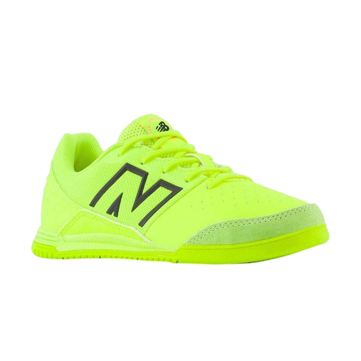 Lime - Lifestyle - New Balance Childrens-Kids Command V6 Suede Indoor Football Shoes
