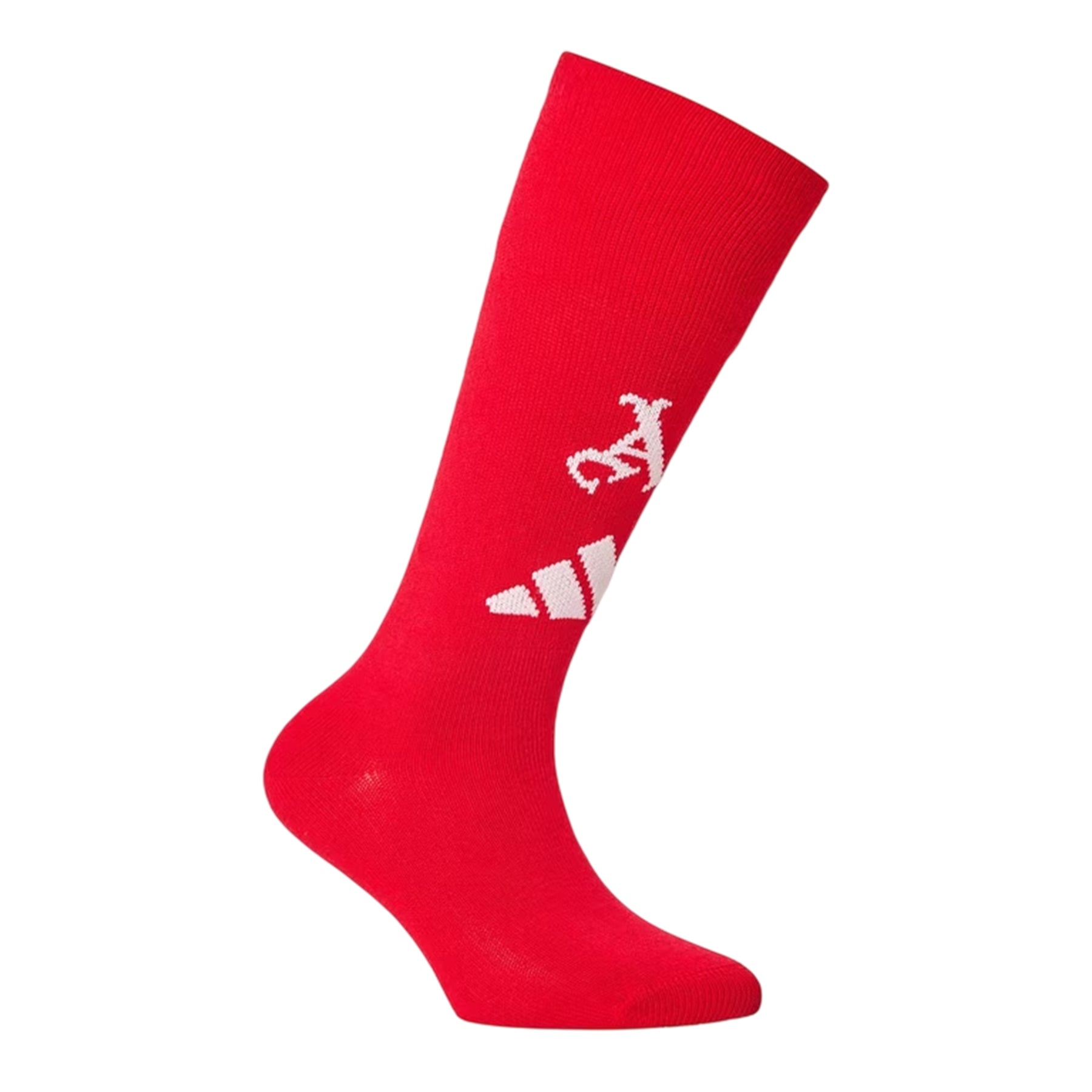 Claret Red-White - Front - Adidas Childrens-Kids Arsenal FC Football Socks
