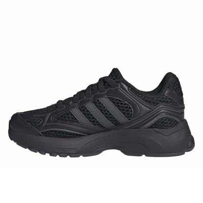 Triple Black - Side - Adidas Childrens-Kids Spiritain Cloudfoam Trainers