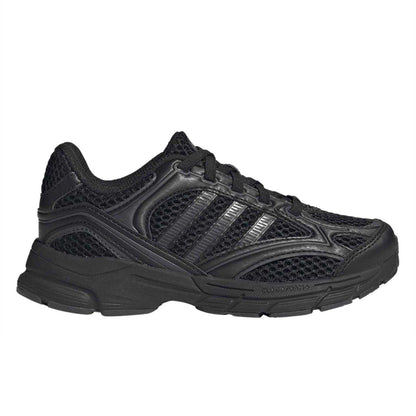 Triple Black - Front - Adidas Childrens-Kids Spiritain Cloudfoam Trainers