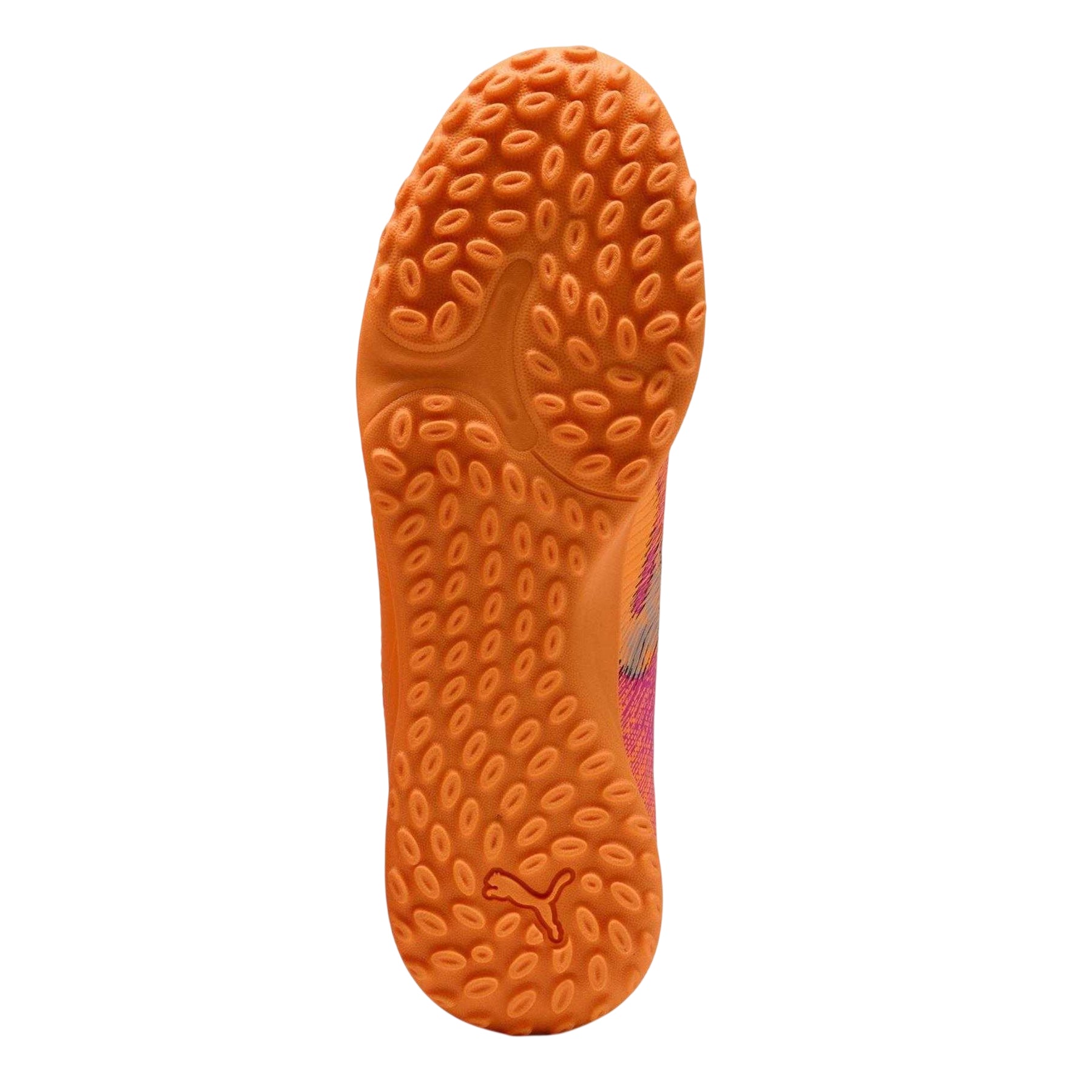 Orange-Black - Lifestyle - Puma Mens Future 8 Play Embossed Turf Training Astro Turf Trainers