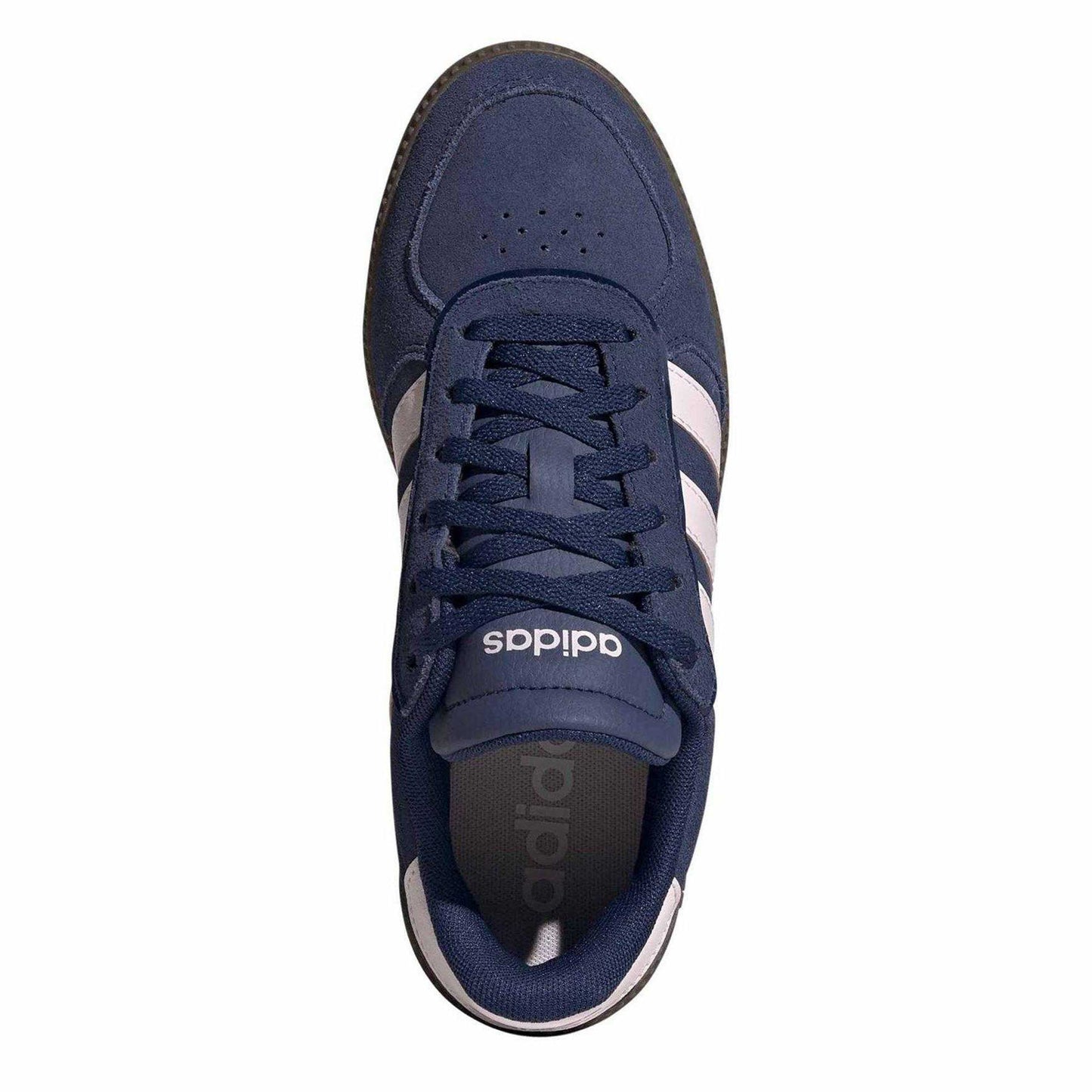 Blue-Pink - Lifestyle - Adidas Childrens-Kids BRS Suede Trainers