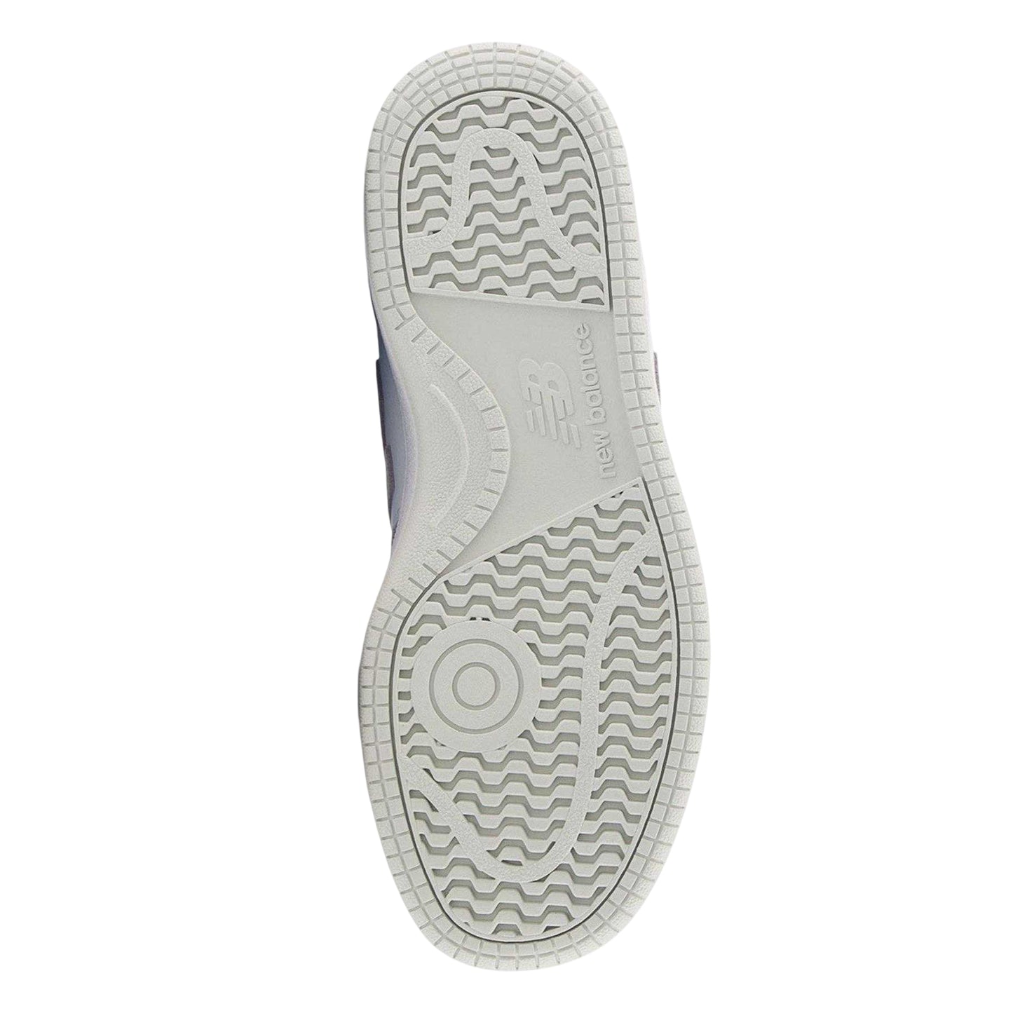 White - Side - New Balance Childrens-Kids Bb80 Cow Suede Trainers