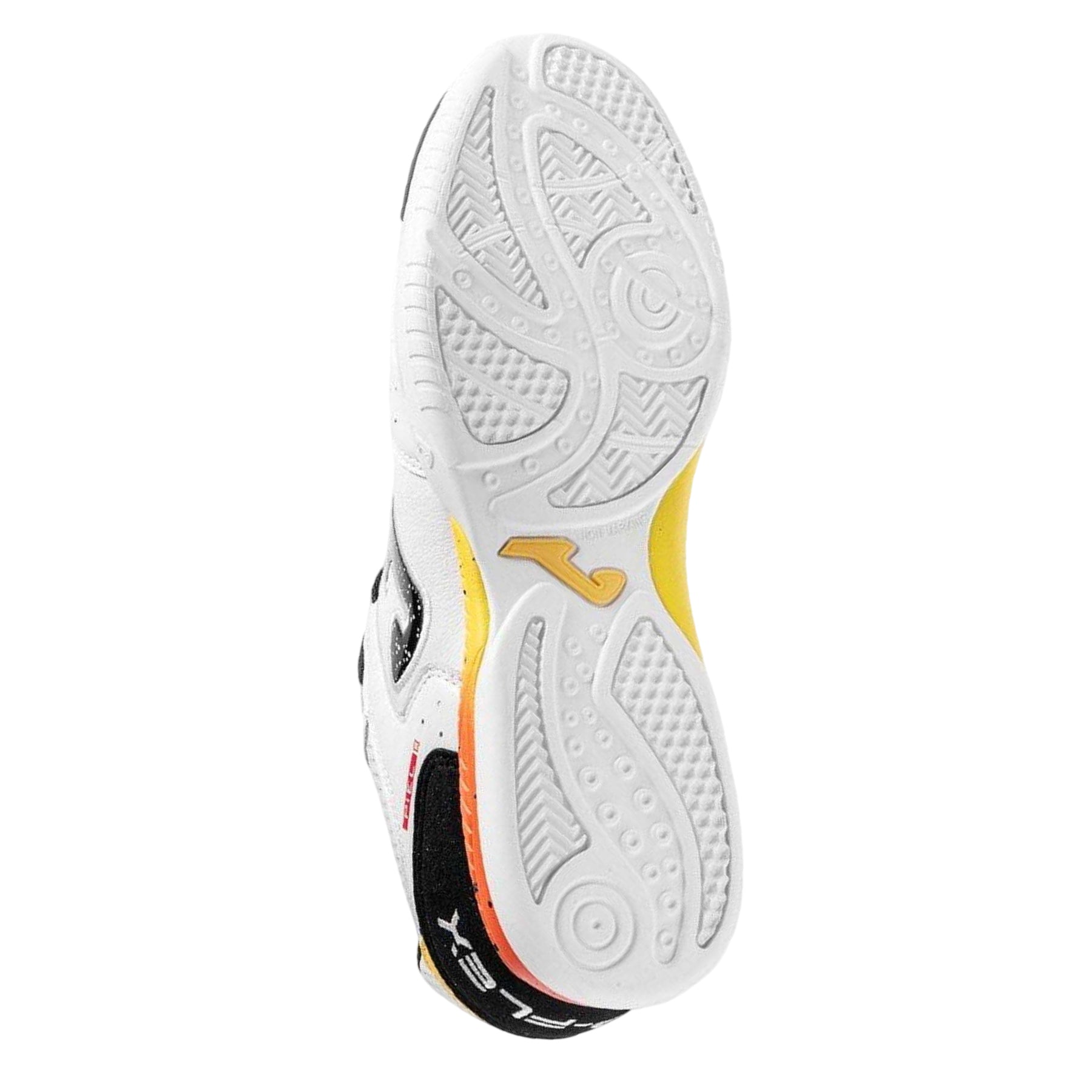 White - Lifestyle - Joma Mens Top Flex Leather Indoor Football Trainers