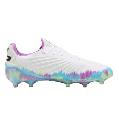 White - Front - Puma Mens King Ultimate Brilliance Tie Dye Firm Ground Football Boots