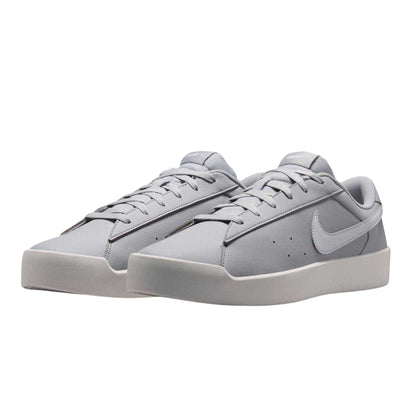 Wolf Grey - Pack Shot - Nike Mens Court Heritage Synthetic Leather Trainers