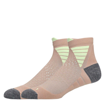 Pink - Back - Asics Unisex Adult Fuji Quarter Snug Fit Running Socks